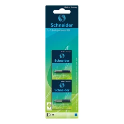 Schneider Tintenrollerpatronen Universal blau 2x 5er