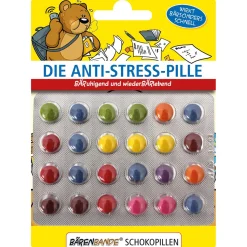 Schokolinsen Anti-Stress-Pille, 8 g
