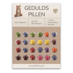 Schokolinsen Gedulds-Pille