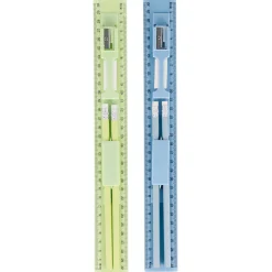Schreib-Set Lineal, 30 cm, 5-teilig