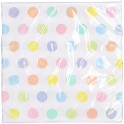 Servietten bunte Punkte, 33 x 33 cm, 20 Stück
