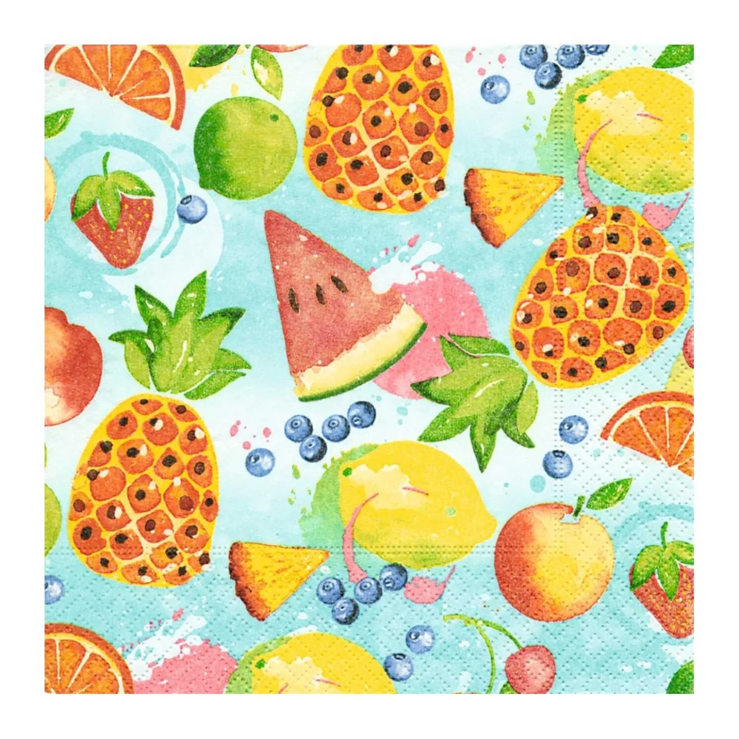 Servietten Fruits Tropical, 20 Stück