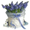 Servietten Pot of Muscari, 33 x 33 cm, 20 Stück