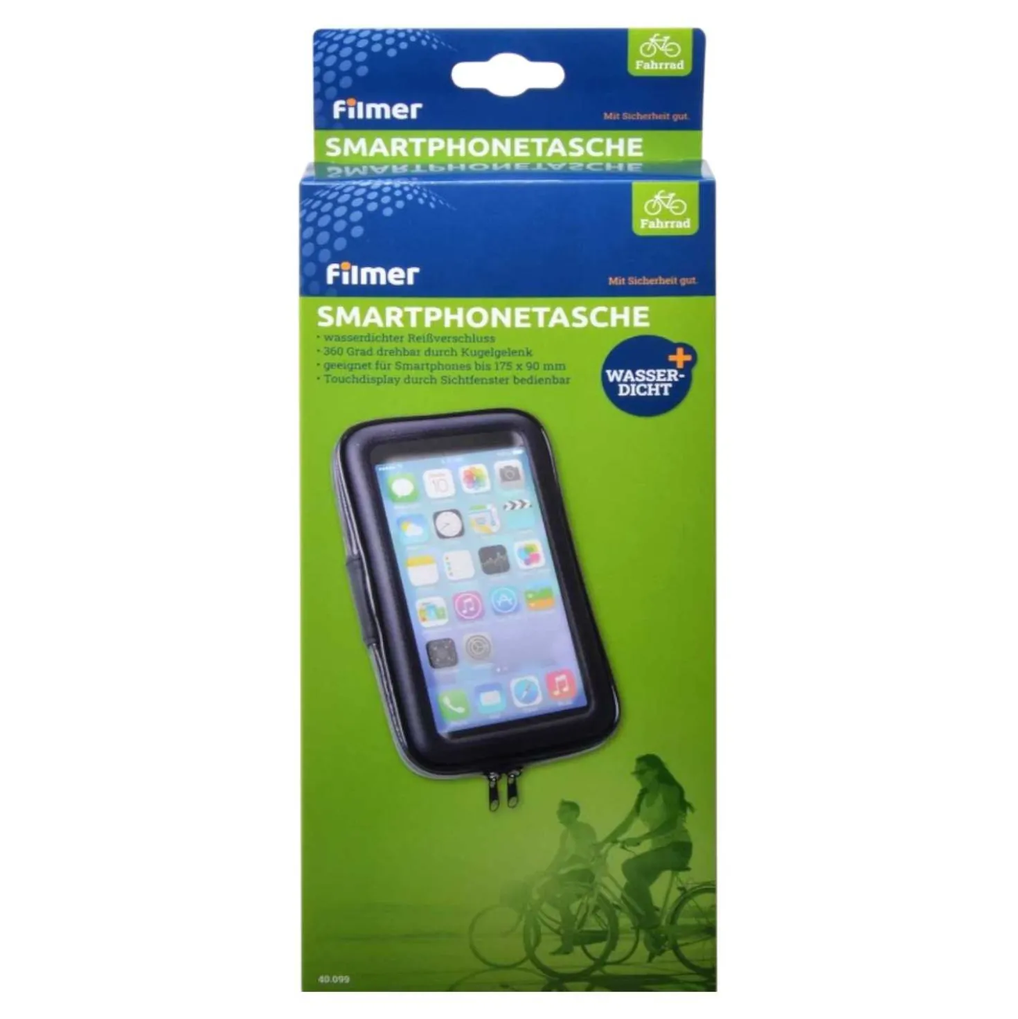 Smartphonetasche Fahrrad wasserfest Touchdisplay