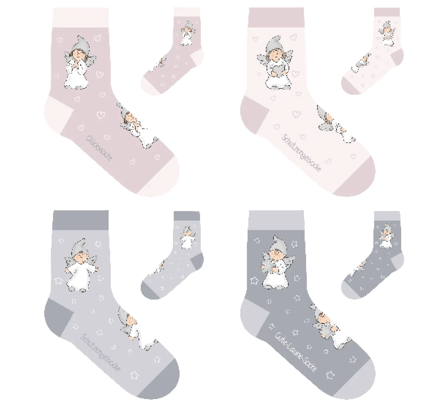 Socken Engel magische