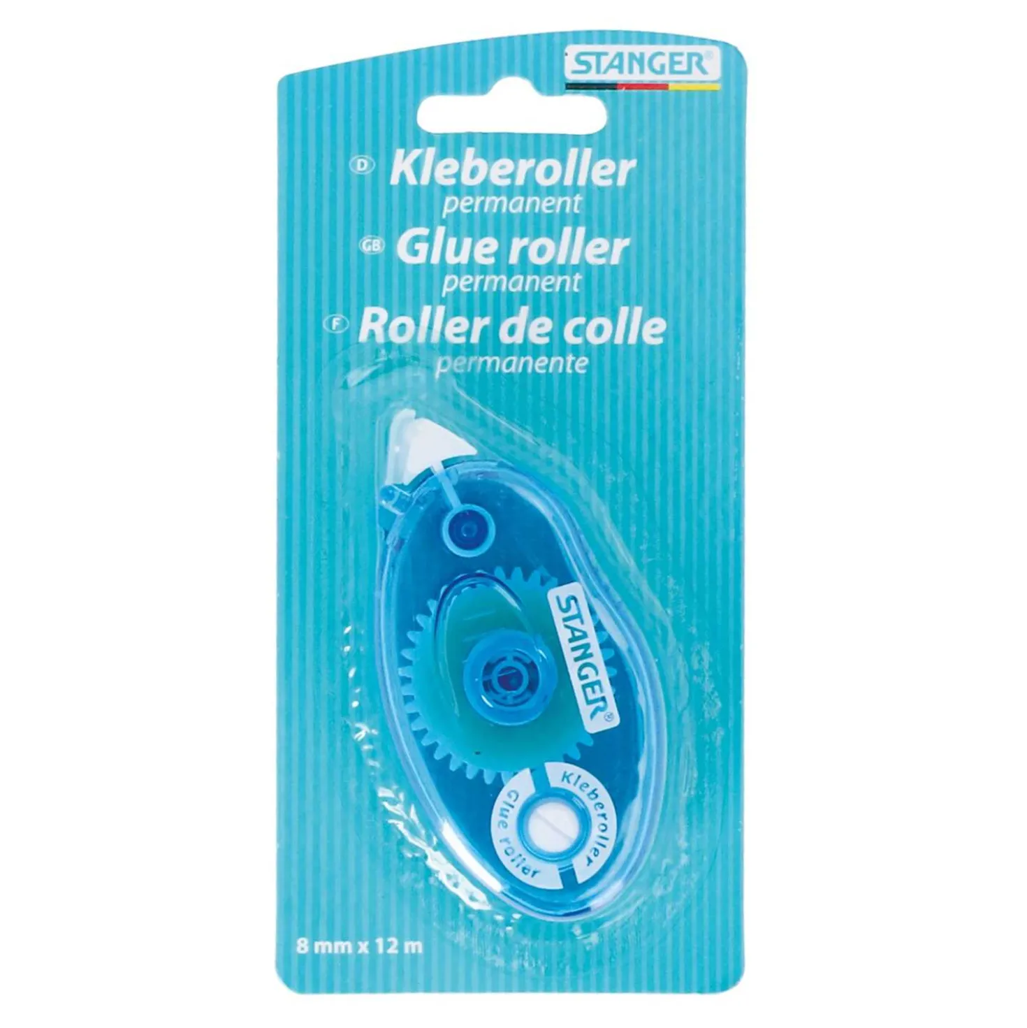 Stanger Kleberoller permanent lösemittelfrei 8 mm x 12 m