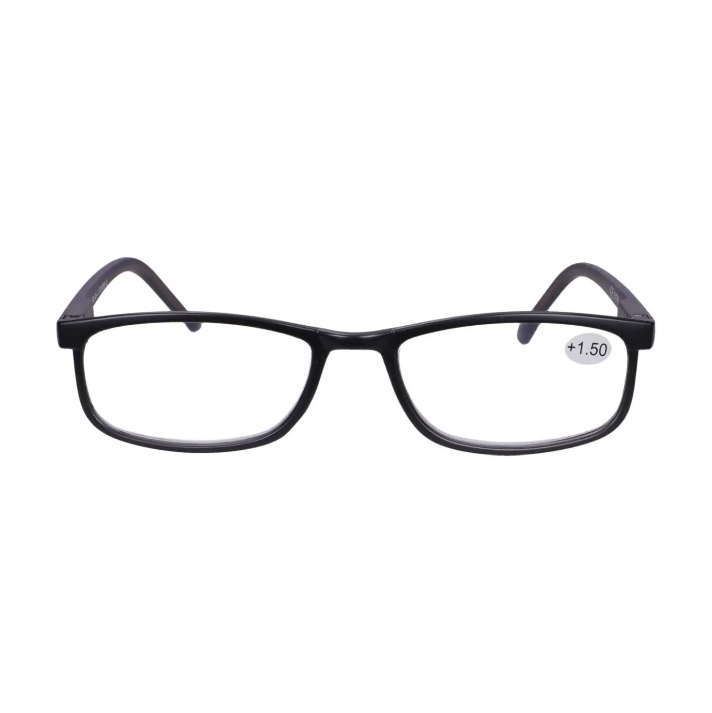 Star Optic Lesehilfe MD4 aus Kunststoff +1,5 Dioptrien schwarz/grau