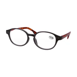 Star Optic Lesehilfe MD1 aus Kunststoff +3,5 Dioptrien schwarz/braun
