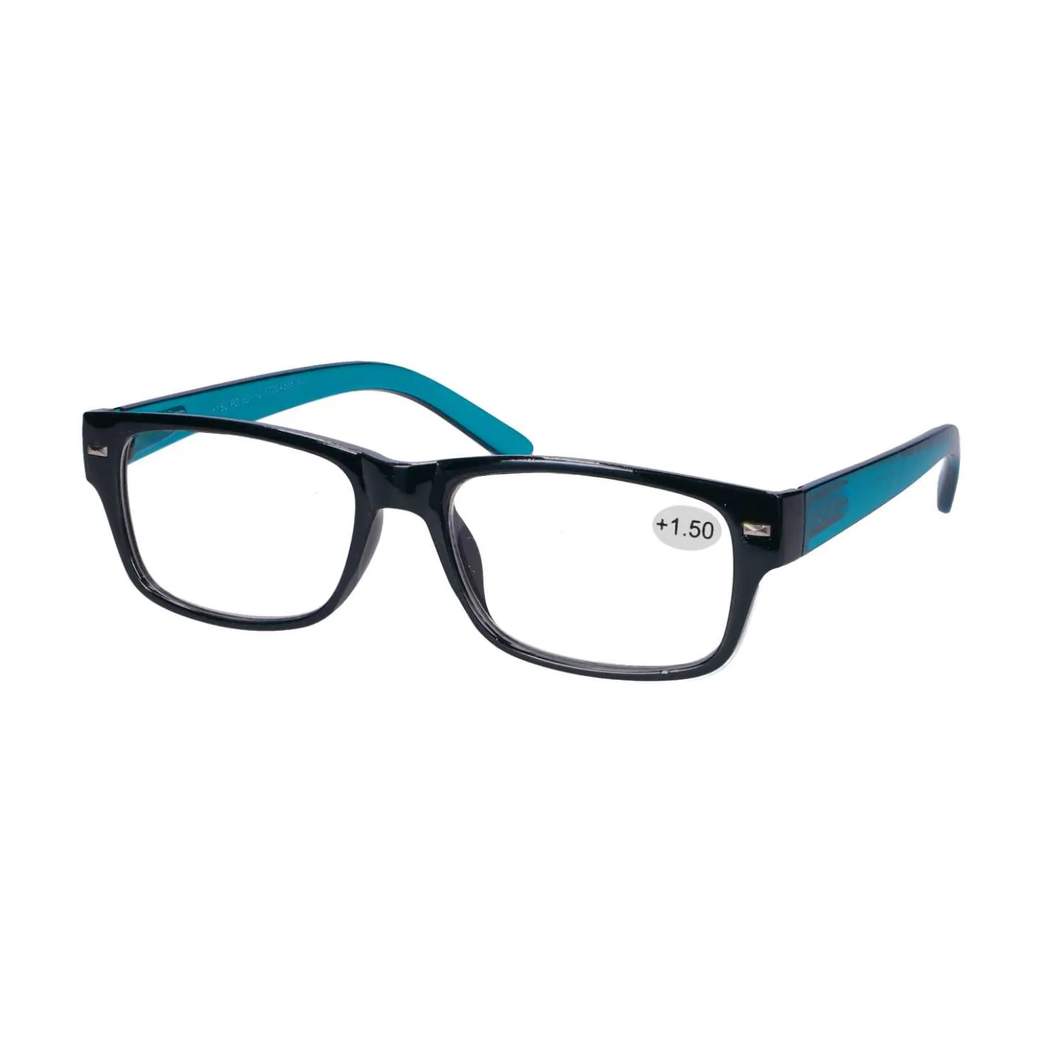 Star Optic Lesehilfe MD2 aus Kunststoff +1,5 Dioptrien schwarz/blau