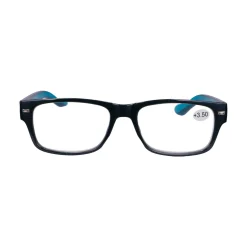 Star Optic Lesehilfe MD2 aus Kunststoff +3,5 Dioptrien schwarz/blau