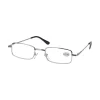 Star Optic Lesehilfe MD6 aus Metall +2,0 Dioptrien silber glänzend
