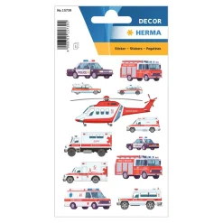 Sticker Fahrzeuge, 3 Blatt