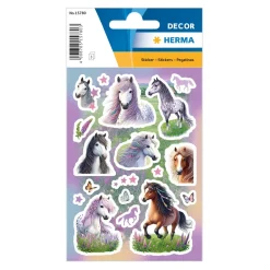 Sticker Pferdewelt, 3 Blatt