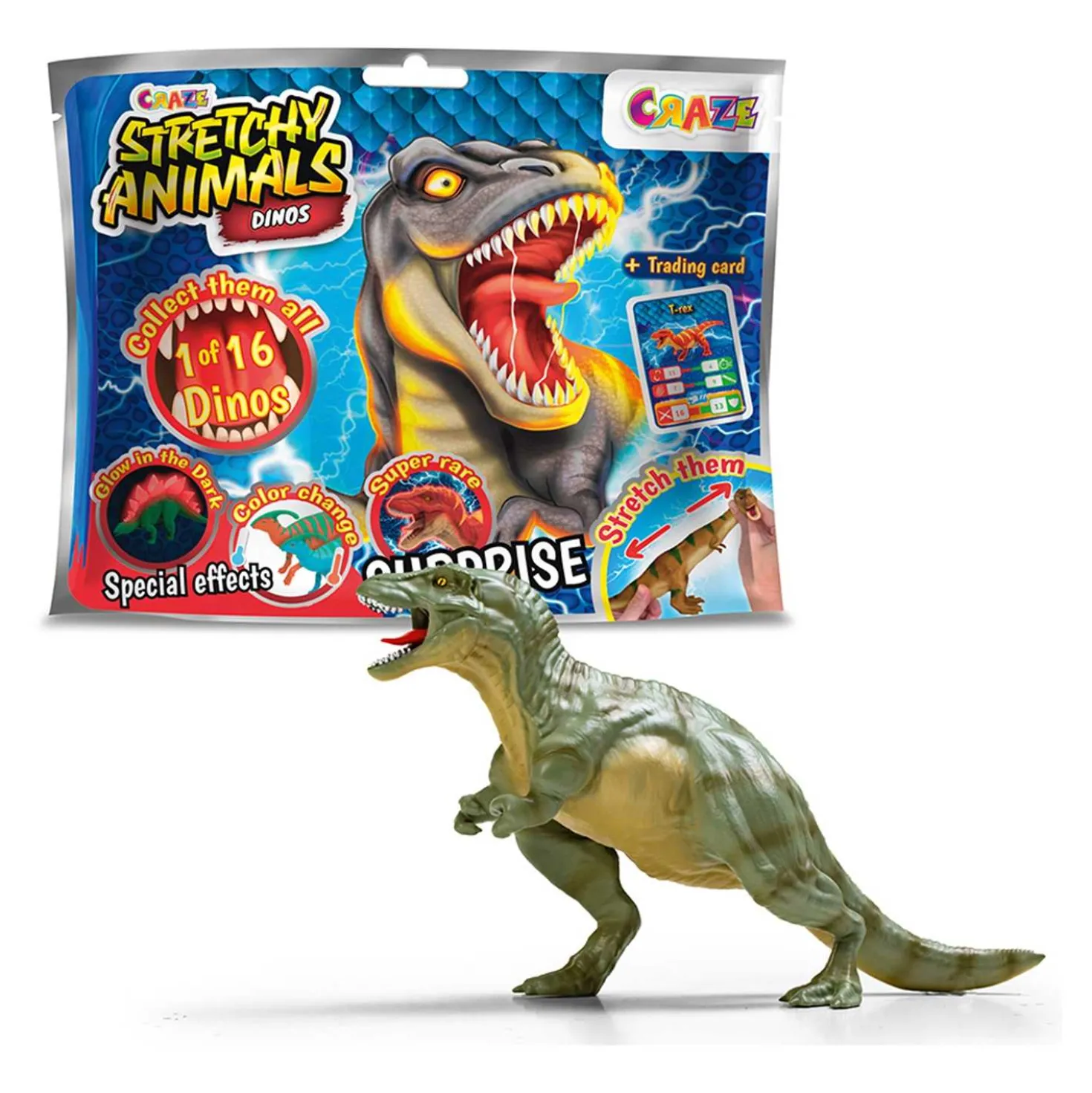 Stretchy Animal Figur Dinosaurier