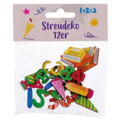 Streudeko 12er Schule Holz