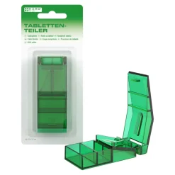 Tablettenteiler, grün
