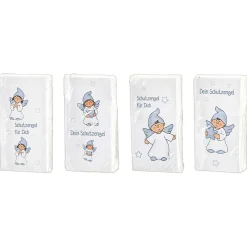 Taschentücher Schutzengel Pack, 11 x 5 cm, 10 Stück