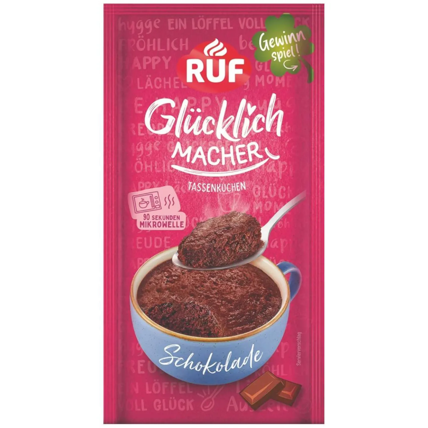 Tassenkuchen Schokolade RUF