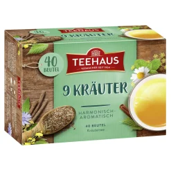 Teehaus, Kräutermischung, 40 Beutel