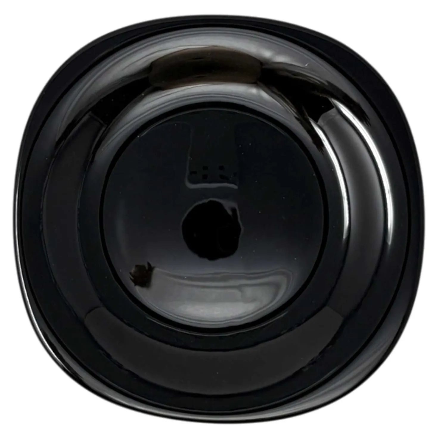 Teller, schwarz, Ø = 20 cm