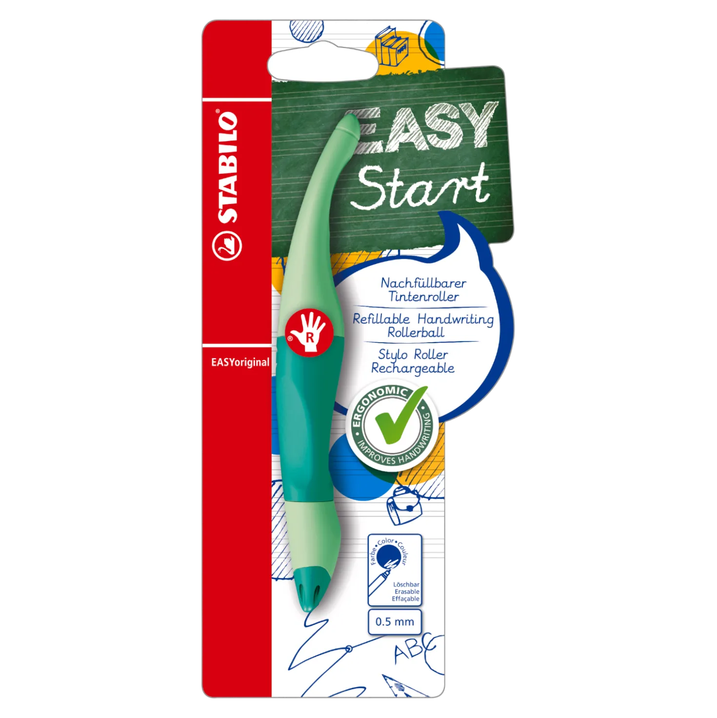 Tintenroller EASY Stabilo RH minzgrün