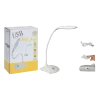 Tischlampe LED weiss mit USB Kabel