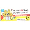 Traubenzucker Happy Bärsday Wunsch