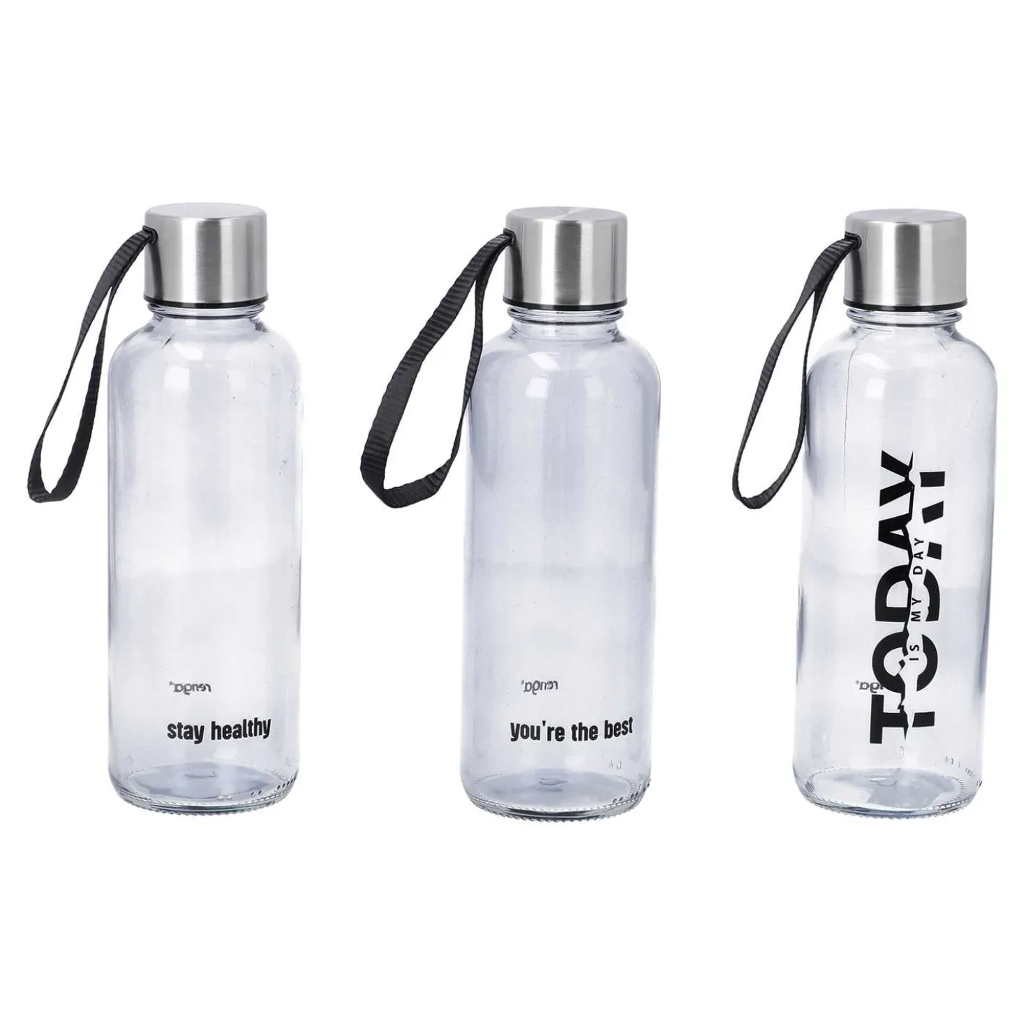 Trinkflasche Voca Glas, 450 ml