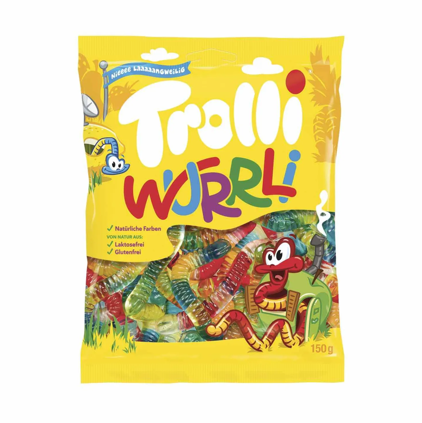 Trolli Fruchtgummi Wurrli, 150 g