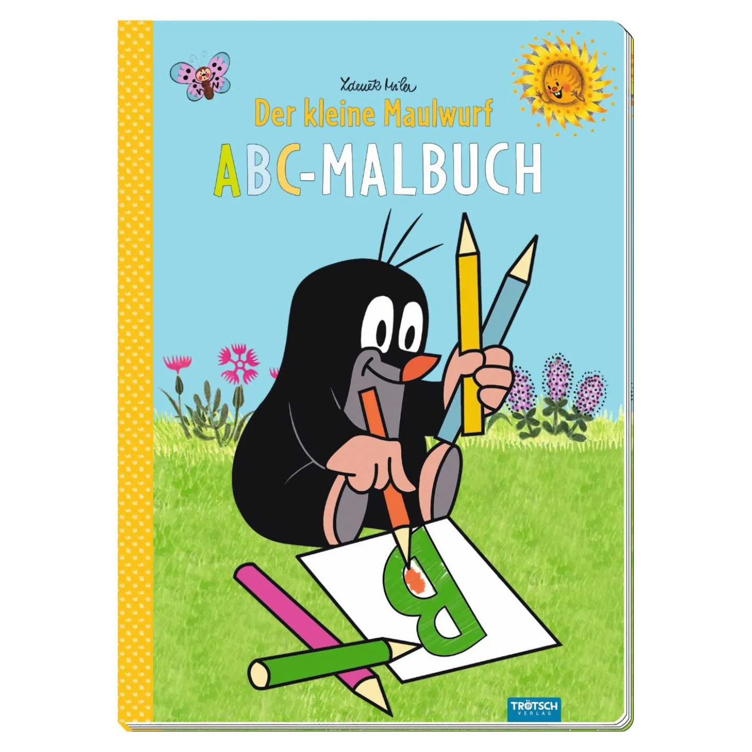 Trötsch Der kleine Maulwurf ABC-Malbuch 28 Seiten