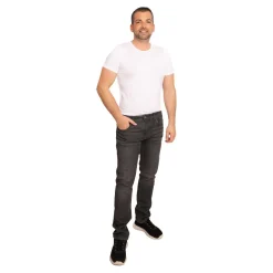 T-Shirt Gr M-2XL, schwarz-weiß, 2 Stück