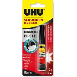 UHU Sekundenkleber, 3 g