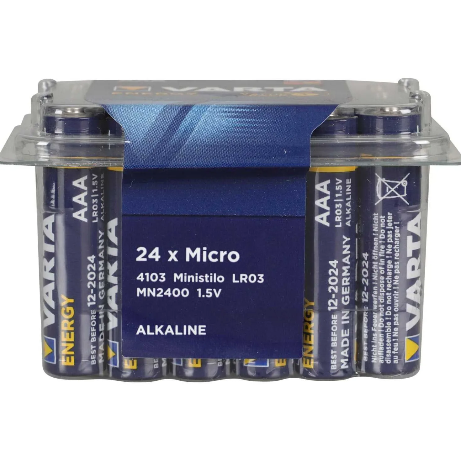 Varta Batterie Energie AAA, 24 Stück