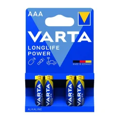 Varta Batterie Longlife Power AAA, 4 Stück