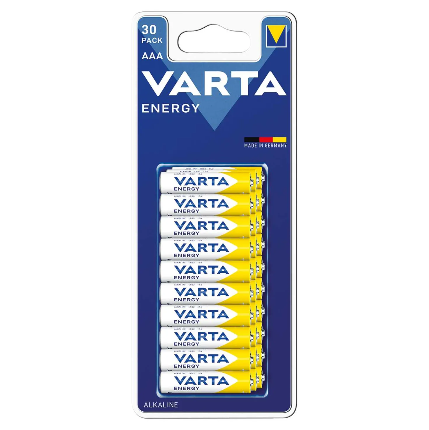 Varta Energy AAA Batterien, 30 Stück