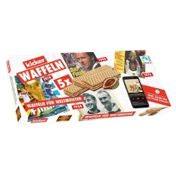 Waffeln Kicker mit Kakaocreme