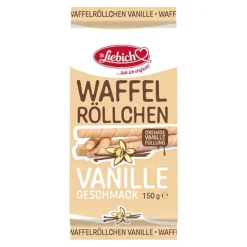 Waffelröllchen Liebsch Vanille