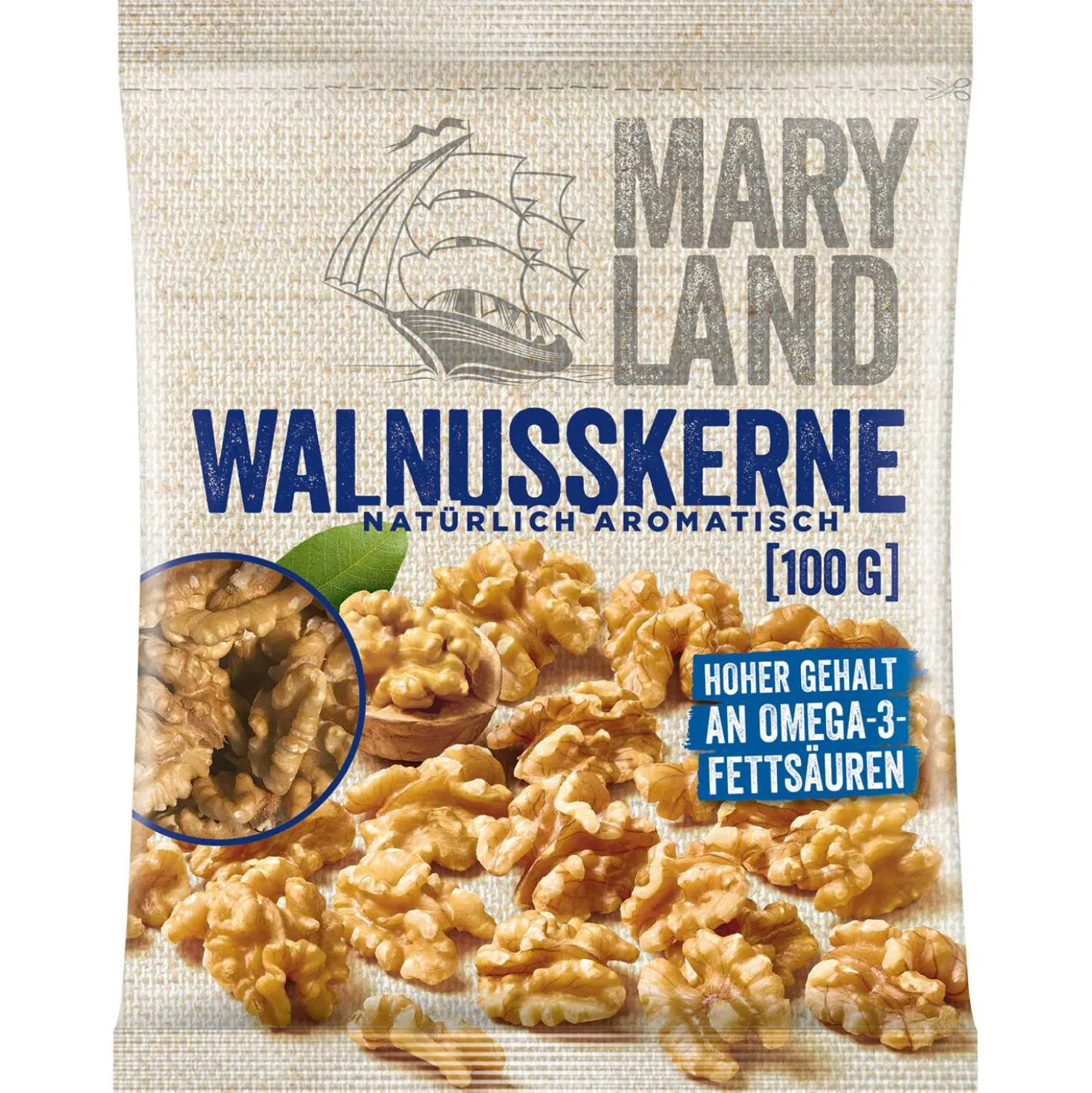 Walnusskerne natürlich aromatisch
