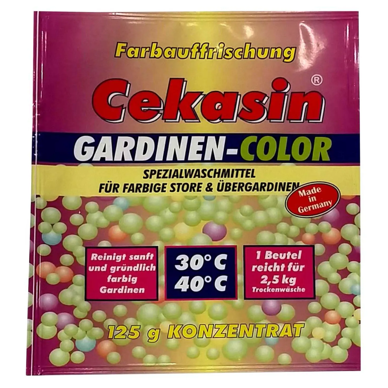 Waschmittel Gardinen Cekasin Color
