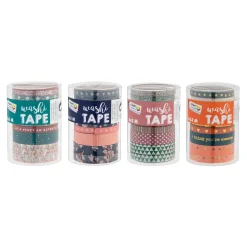 Washi Tape Klebefilm, 6 Stück