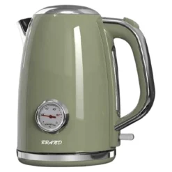 Wasserkocher Retro Style 1,7 l olivgrün