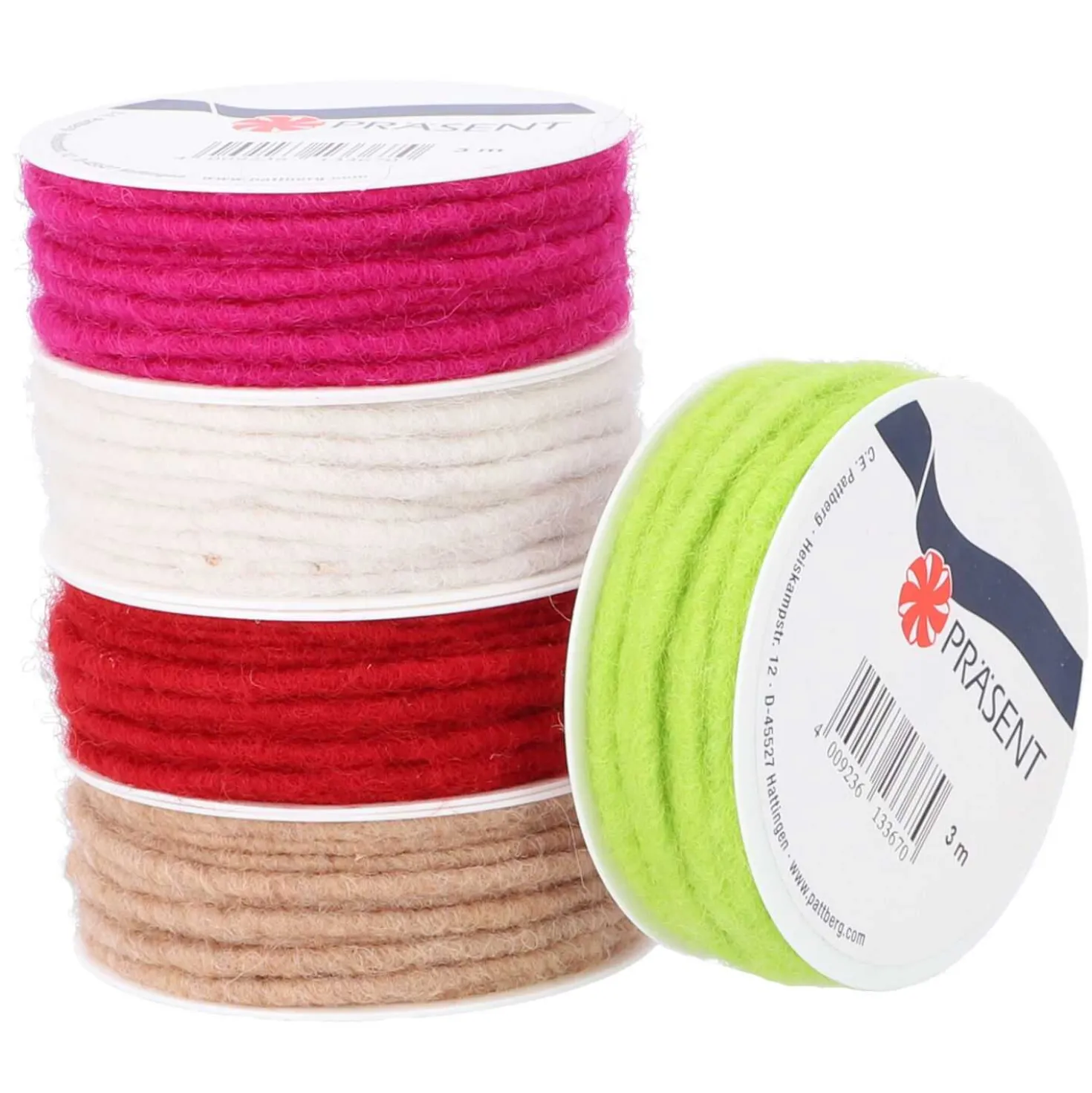 Wollkordel 5 mm x 3 m