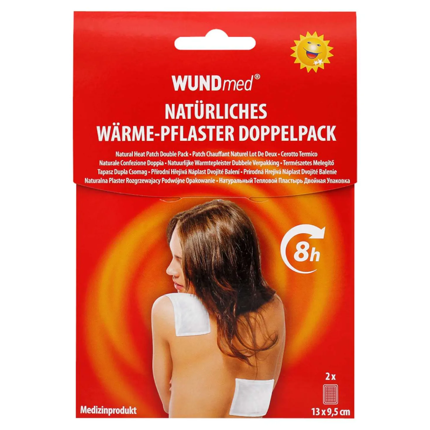 Wundmed Wärmepflaster 13 x 9,5 cm, 2 Stück