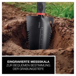 Wurzelschaufel EASYmaxx, 37 cm
