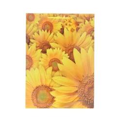 XXL Geschenktüte Lack Blumen A3
