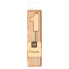 Zahlenkerze 1 bronze metallic