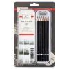 Zeichen-Set 6 Bleistifte + Spitzer