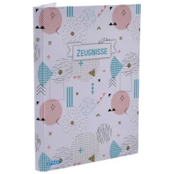 Zeugnismappe Hardcover mit 20 Hüllen für DIN A4-Dokumente
